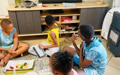 In-house journaling Session with Preteens on Oct 2022